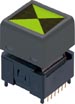 Wide View Compact LCD 36 x 24 RGB Pushbutton - IS15BSBFP4RGB